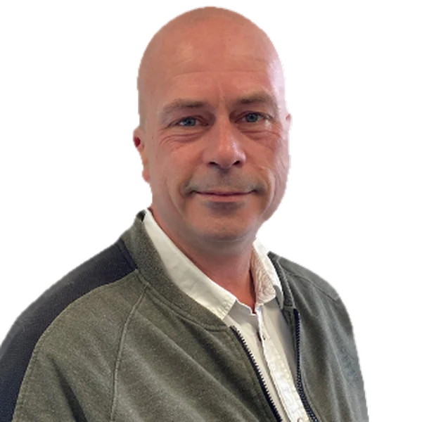 Patrick van Loon, buitendienst bij De Bresser